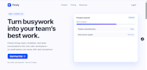 design a 1page website landing page