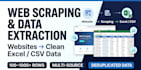 scrape any website into clean structured data