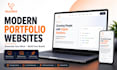 build a modern responsive portfolio website
