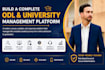 develop odl lms, sis, admission and university management system