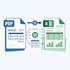 convert scanned pdf,invoices and receipts to excel