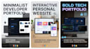 build a modern developer portfolio or personal website
