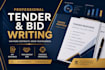 write professional tender responses, bid proposals and procurement documents