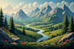 do the landscape illustration or concept art for you