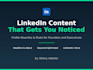 write linkedin for founder
