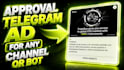 setup telegram ad, fix telegram ad, telegram advertising, telegram ad campaign