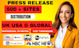 do music press release, press distribution press release writing