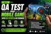 qa test your mobile game and provide a bug report