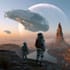draw sci fi illustration and sci fi sci fi illustration