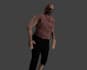 create authentic psx character in n64 style, low poly character for indie games