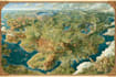 create event, tourist, and fantasy map illustration