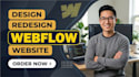 design webflow website, figma to webflow, webflow expert