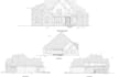 complete 2d architectural blueprint,house residence,elevation plan in autocad