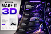 build an interactive 3d scroll animated website landing page