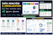 do data analysis, visualization, python and ml