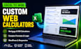 build custom calculator website pricing calculator quote mortgage calculator