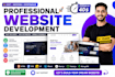 build a modern custom business website