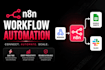build custom n8n workflow automation with apis and webhooks