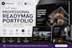 design readymag portfolio website figma  adobe illustrator logo designer