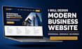 business website development as a full stack web developer