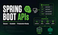 build java spring boot rest apis for your saas