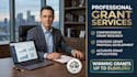 write grant proposals, grant applications, grant research
