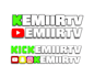 do custom username logo with social media icon