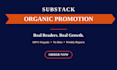 do organic substack promotion growth