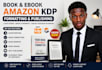 do book formatting layout design KDP ebook paperback publish your book on amazon