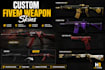 make custom fivem weapon skins, textures and retextures