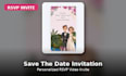create digital wedding and events invitation video animation