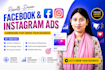 setup  facebook ads campaign for leads and sales