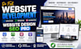 do full website development creation redesign elementor website design SEO pro