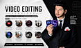professionally edit youtube videos with motion graphics and engaging visuals