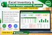 create a customized excel inventory and stock management system