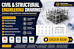 design civil and structural engineering drawings for residential projects