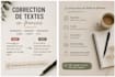 proofread and correct your french text