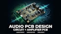 design professional audio pcb, audio circuit and amplifier pcb