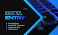 be your expert data entry virtual assistant