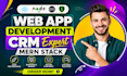 be your front end web developer, website design and CRM developer