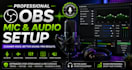 professionally setup your obs mic audio and filters
