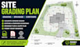 create a professional site grading plan and design drainage plan