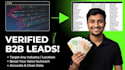 scrape job recruiting listings, business leads with python