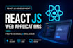 build a modern react js web application