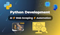 build python automation and web scraping scripts