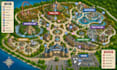 create custom theme park map, amusement park map, and attraction guides