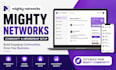 create mighty network membership website, mighty networks design, online course