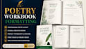 design format kdp poetry book, poem novel story book, amazon kdp poem book