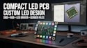 design compact led pcb, mini led circuit board and custom electronics
