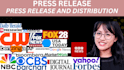 do press release and press release distribution and submit press release